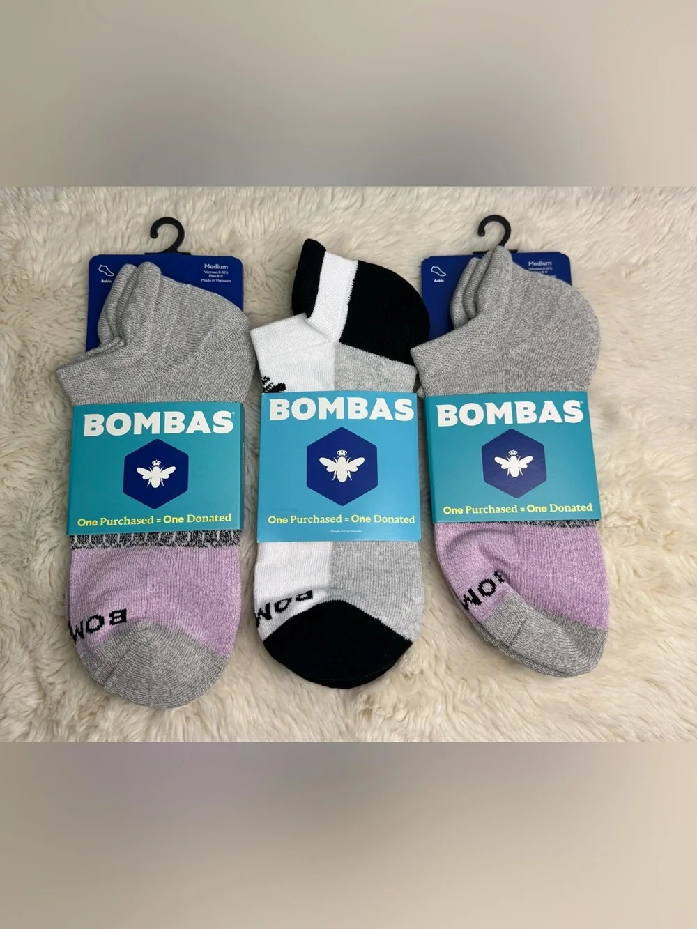 Sock Bundle: Bombas Women’s Ankle Socks